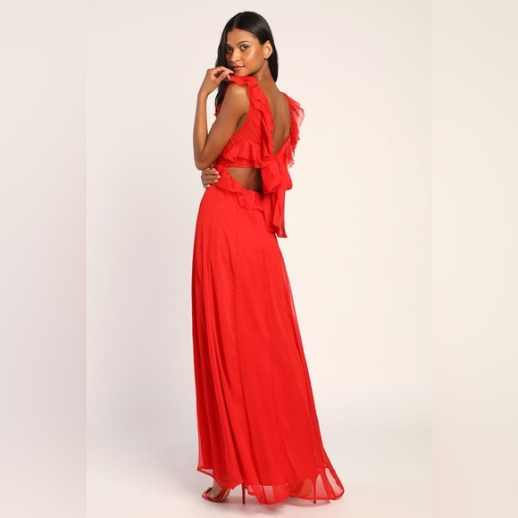 Beautiful Lulus Maxi Dress ♥️ - Picture 3 of 7